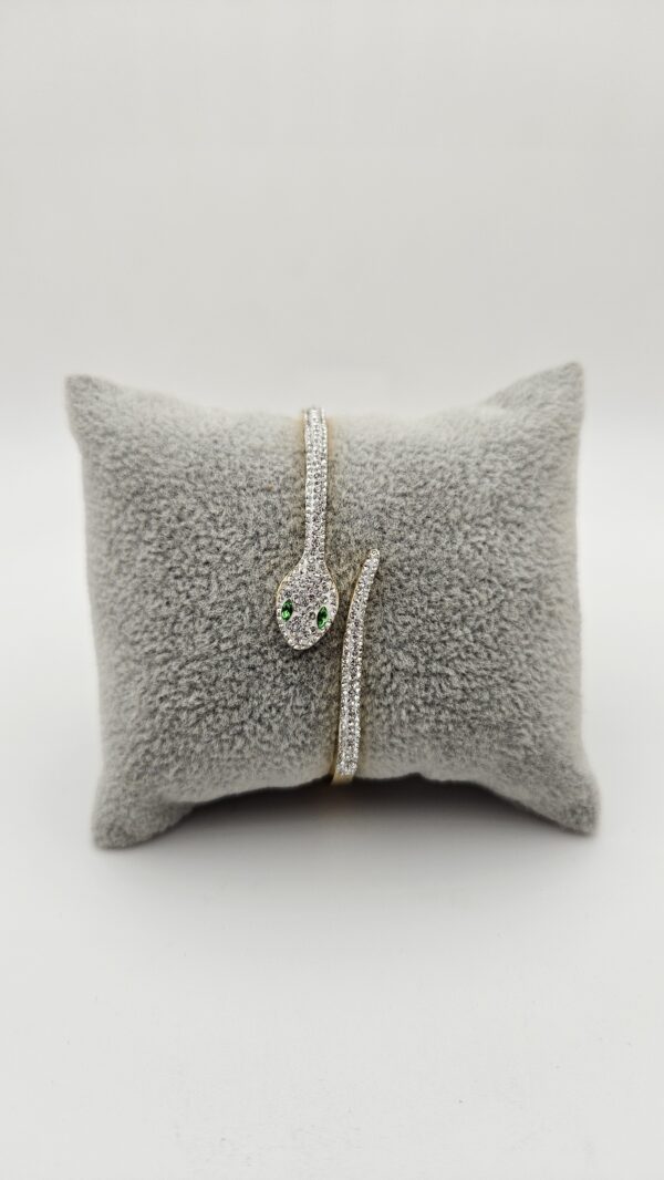 BRACELET SERPENT "acier inoxydable"
