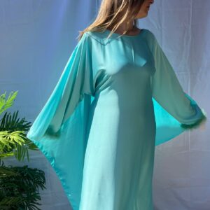 Abaya satinée