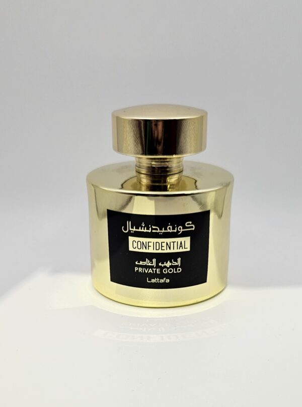 EAU DE PARFUM "CONFIDENTIAL GOLD"
