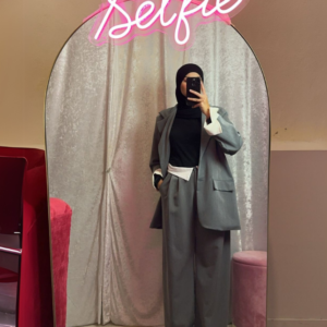 TAILLEUR GRIS OVER SIZE