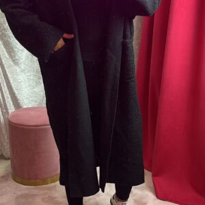 MANTEAU MOUMOUTE NOIR