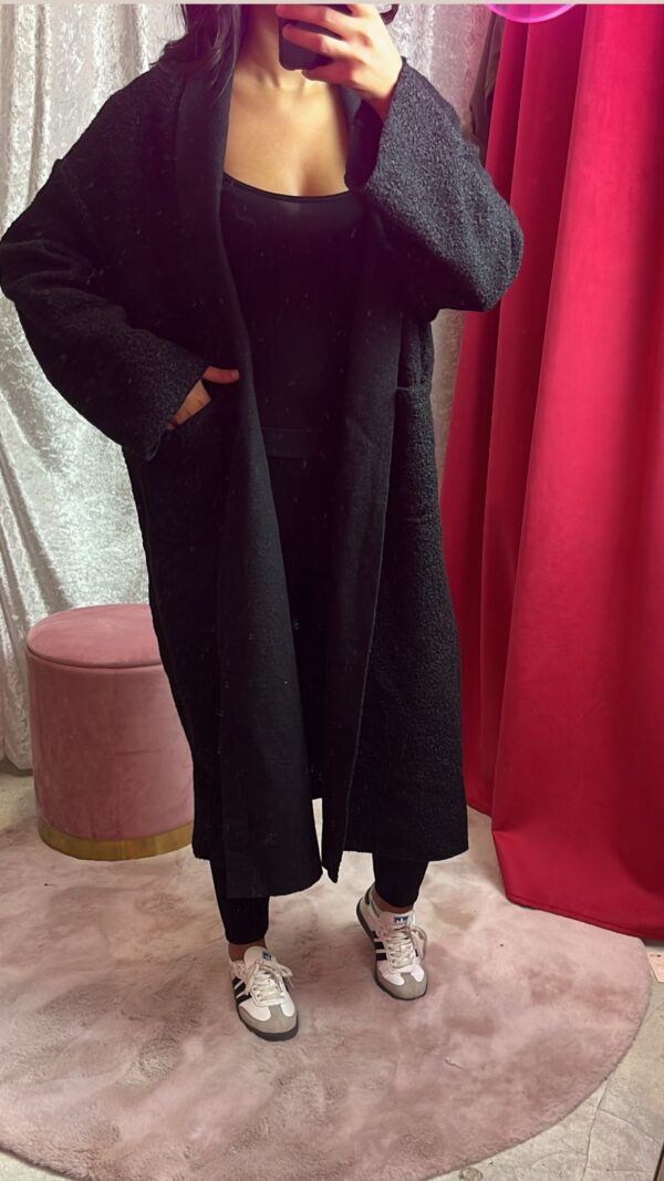 MANTEAU MOUMOUTE NOIR