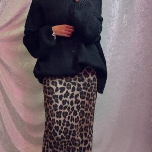 JUPE LEOPARD