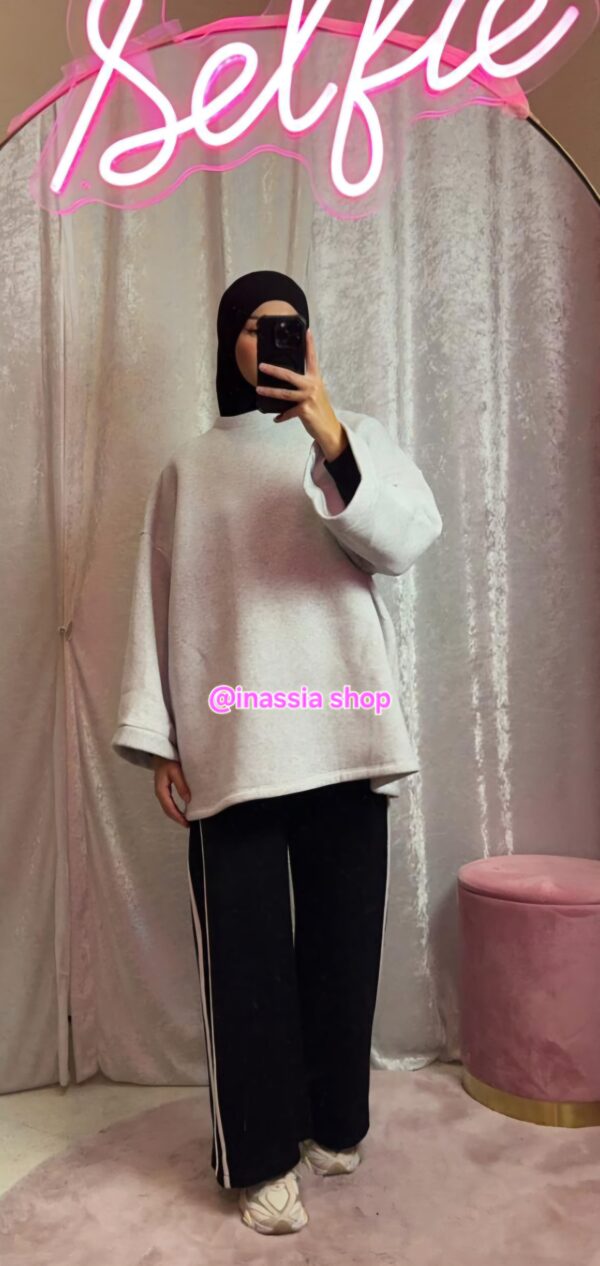 PULL ASMAE GRIS