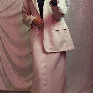 TAILLEUR JUPE BEIGE