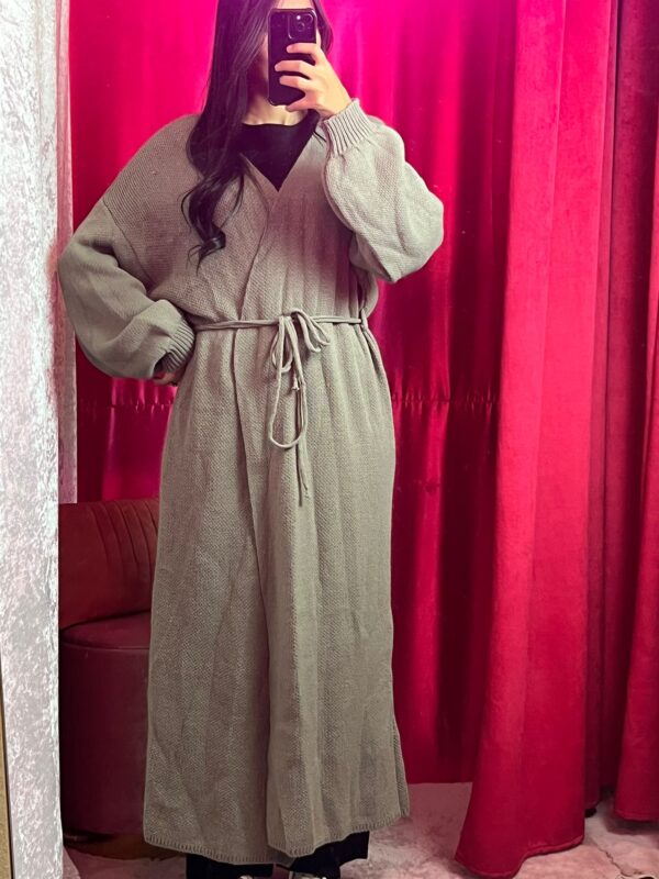 GILET CACHE COEUR LONG