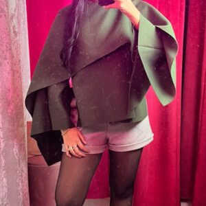 VESTE CAPE CLARA KAKI