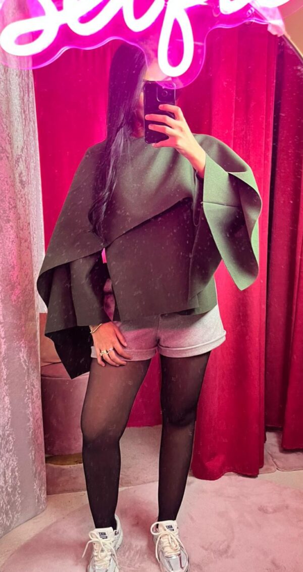 VESTE CAPE CLARA KAKI