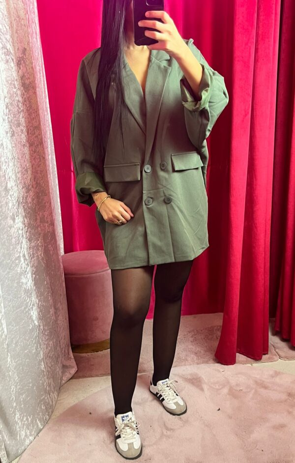BLAZER OVER SIZE DOUNIA KAKI