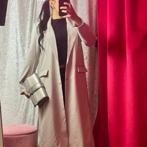 BLAZER LONG TAUPE