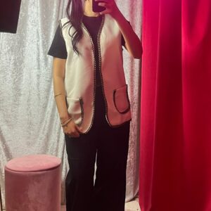 GILET BEIGE