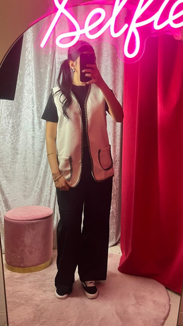GILET BEIGE