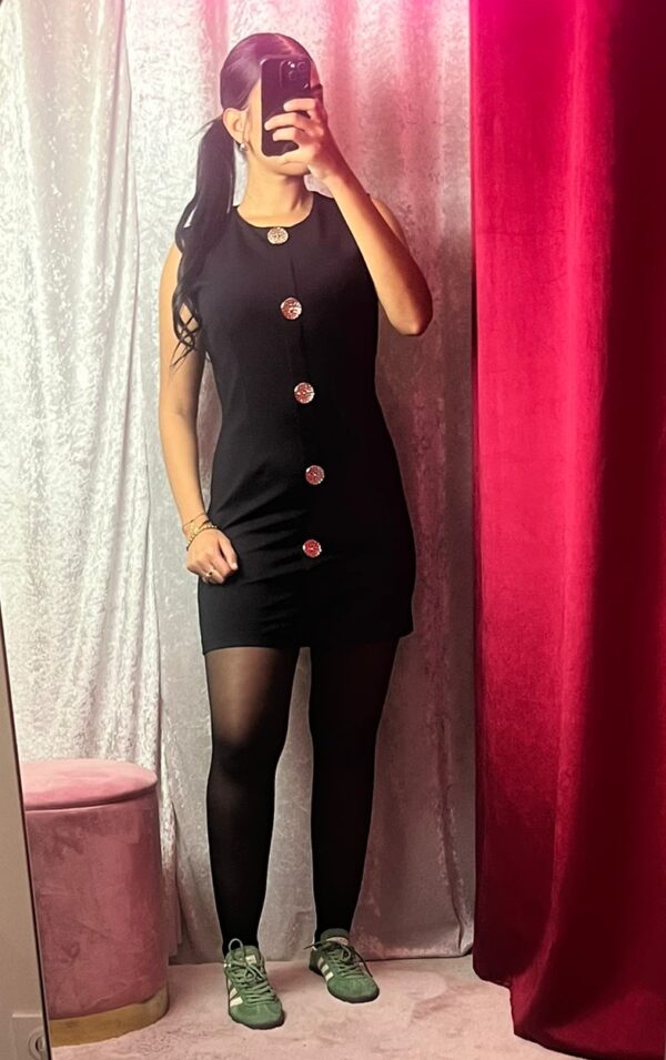 ROBE AMANDINE NOIRE