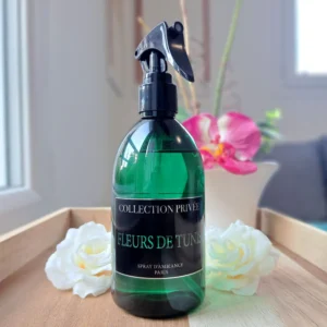 SPRAY TEXTILE ET INTERIEUR »FLEURS DE TUNIS » COLLECTION PRIVEE