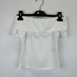 TOP MANCHE COURTE COL BATEAU