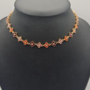 PARURE FLORA ORANGE