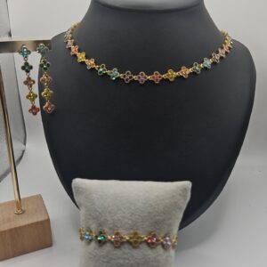 PARURE FLORA MULTICOLOR